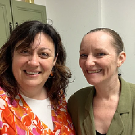Gwenaëlle Michel et Stéphanie Lechat, programme ALLIANCE